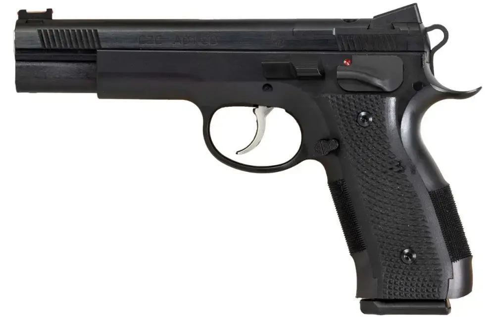 CZ CUSTOM AO1 SD 9MM 4.925 MATCH GRADE 19RD