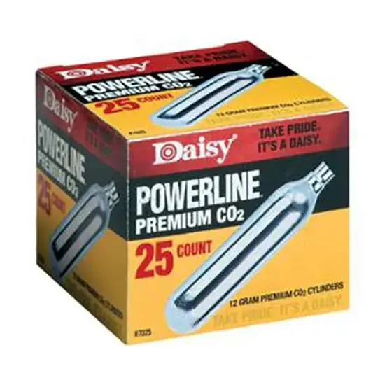 Daisy CO2 Cartridges 25 Pack