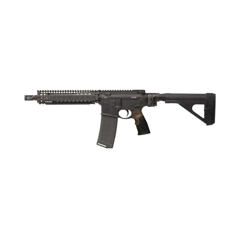 Daniel Defense 0208822038 DDM4 MK18 LAW 5.56x45mm NATO 10.30" 32+1 Black Hard Coat Anodized SB Tactical SOB Pistol Stabilizing Brace Stock