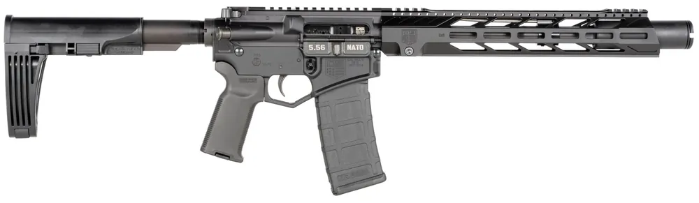 Diamondback DB15PDPS10B DB15 5.56x45mm NATO 10" 30+1 Black Gearhead Works Tailhook Mod2 Brace Stock
