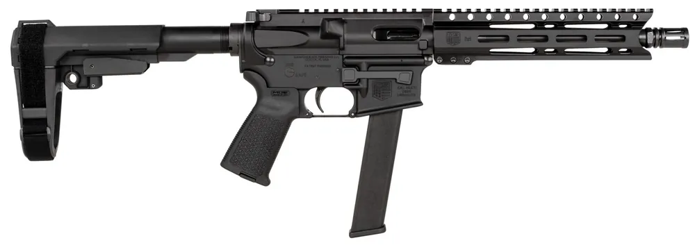 Diamondback DB9RPMLB10SB3 DB9R 9mm Luger 10" 32+1 Black SBA3 Pistol Brace Stock Black Magpul MOE Grip Right Hand