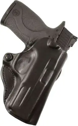 Desantis Gunhide 019BA7FZO Mini Scabbard Black Leather Belt LCP II Right Hand