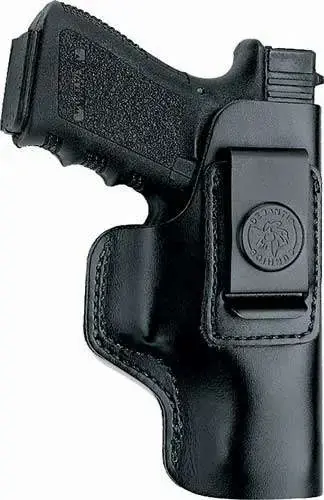 Desantis Gunhide 031BA8OZ0 Insider IWB Fits Glock 17/22 Leather Black
