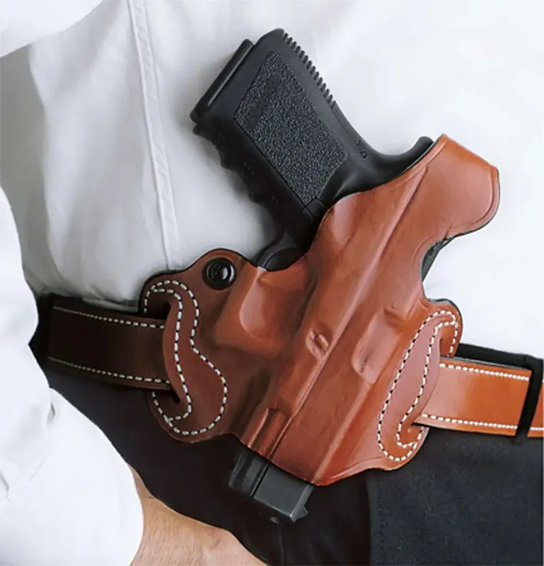 Desantis Gunhide 085BAZ9ZO Thumb Brake Mini Slide Belt Kel-Tec PMR30 Leather Black