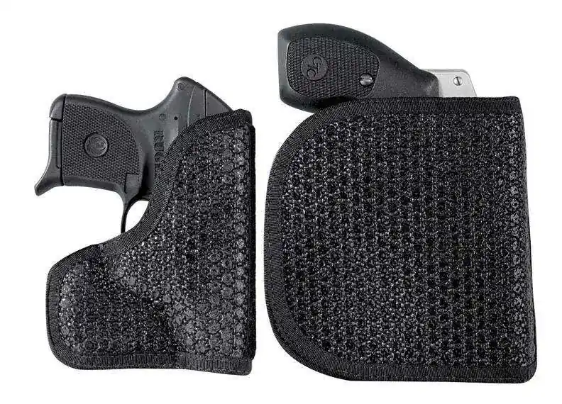 Desantis Gunhide M44BJE1Z0 Super Fly Pocket Fits Glock 26/27/33 Rubberized Fabric Black