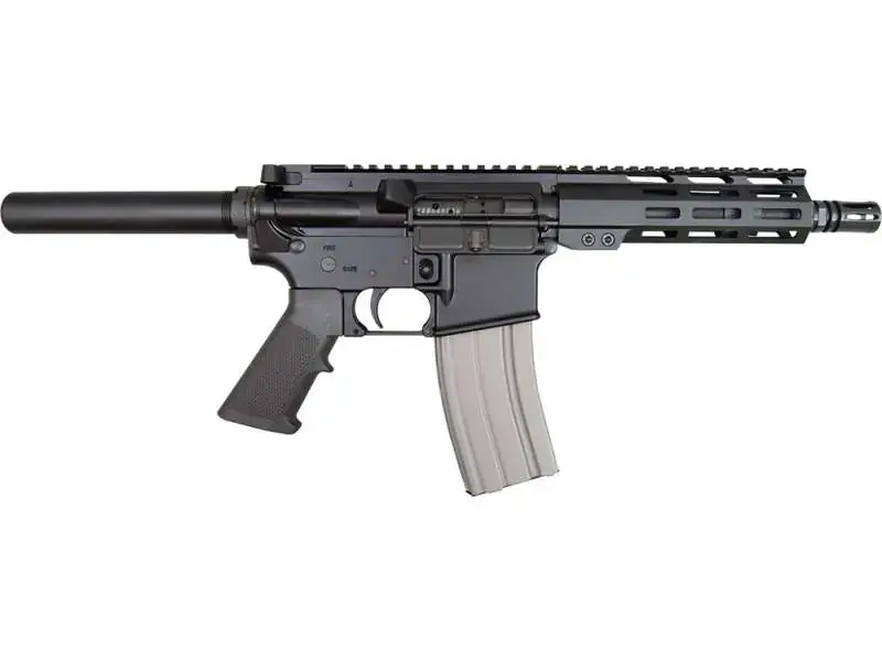 Del-Ton Inc PFT75-4 Lima 5.56x45mm NATO 7.50" 30+1 Black Hard Coat Anodized Buffer Tube Stock Black Polymer Grip