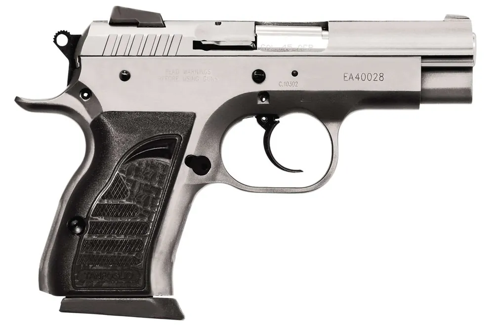 EAA 999099 Witness Compact 9mm Luger 3.60" 14+1 Stainless Black Polymer Grip with Wonder Finish