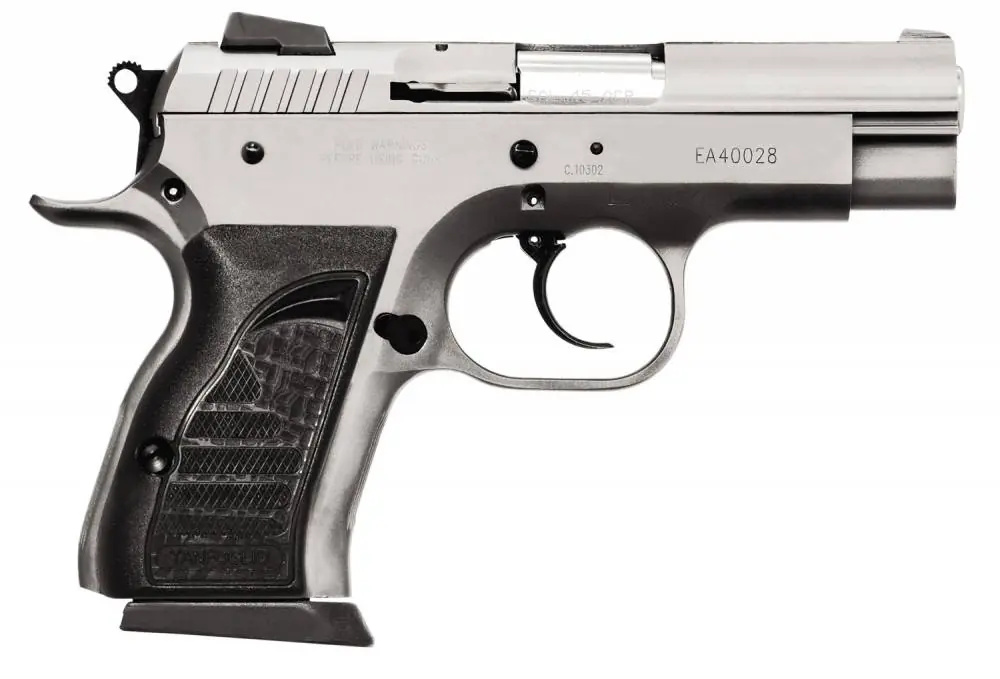 EAA 999157 Witness 45 ACP Single/Double 3.60" 8+1 Black Synthetic Grip Stainless Steel Slide