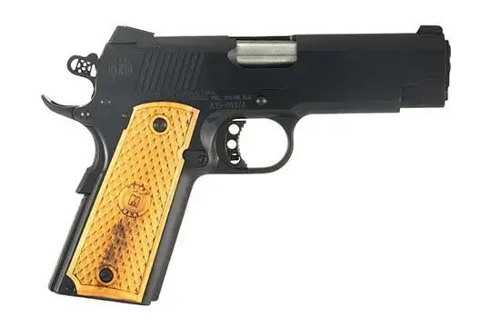 American Classic ACC9B 1911 Commander 9mm Luger 4.25" 9+1 Blued Hardwood w/MAC Logo Grip