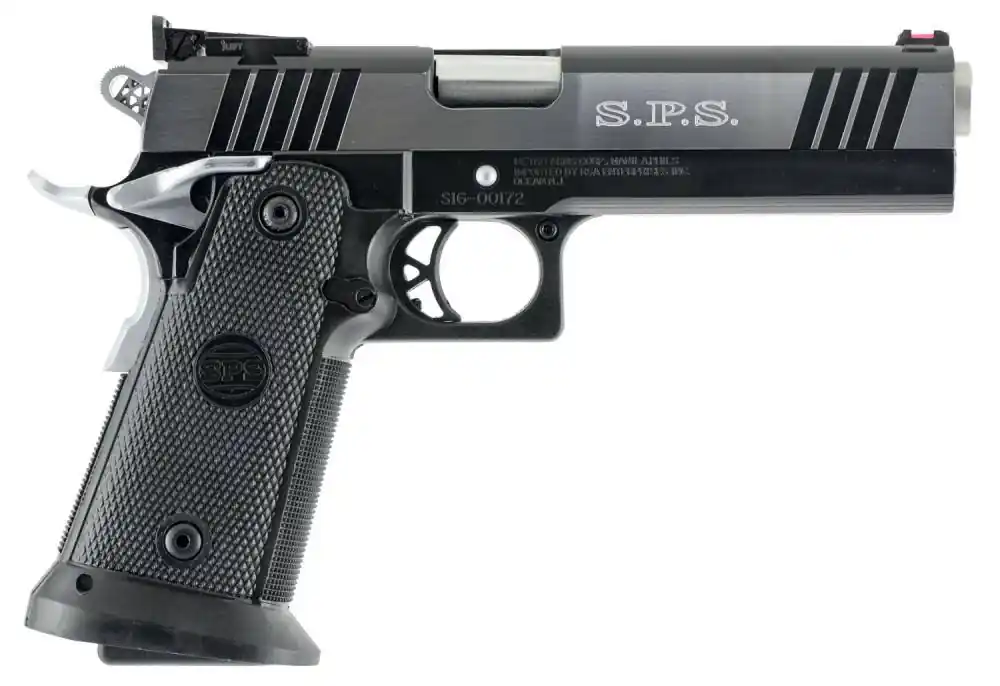 SPS SPP40BC Pantera 40 S&W 5" 16+1 Black Black Polymer Grip