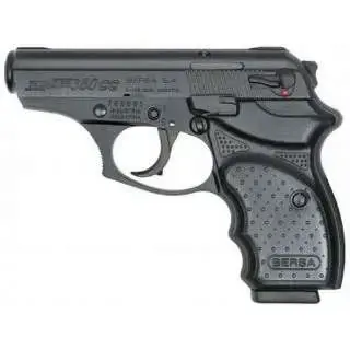 Bersa T380DTCC Thunder 380 Concealed Carry 380 ACP 3.20" 8+1 Nickel Black Black Polymer Grip