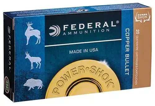 Federal A300W180LFA Power-Shok 300 Win Mag 180 gr Copper Hollow Point 20 Round Box