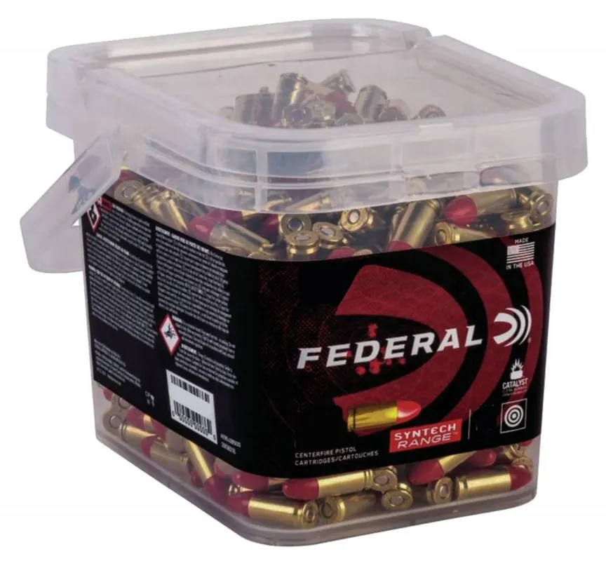 Federal AE45SJ1B300 American Eagle 45 ACP 230 gr Total Syntech Jacket Round Nose (TSJRN) 300 Round Box