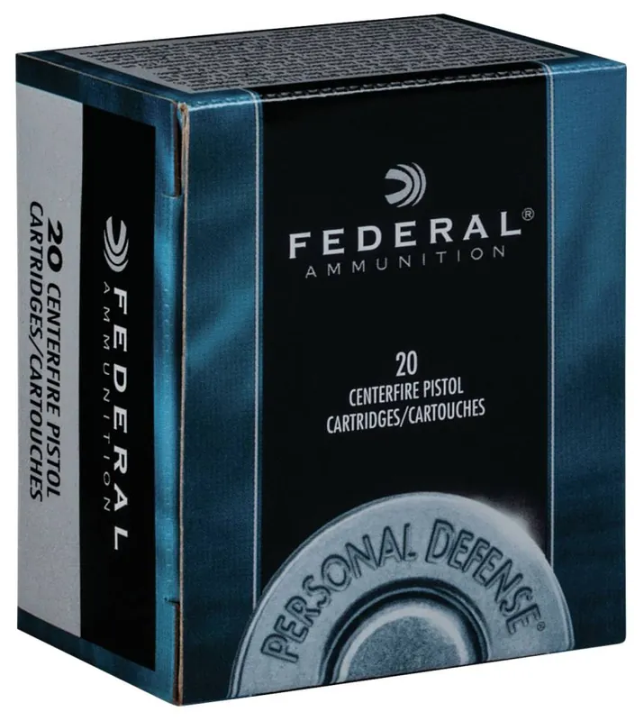 Federal C357B Personal Defense 357 Mag 125 gr Jacketed Hollow Point (JHP) 20 Round Box
