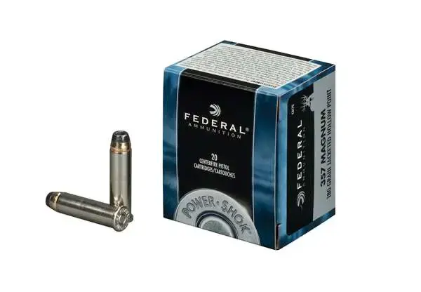 Federal C44A Power-Shok 44 Rem Mag 240 gr Jacketed Hollow Point (JHP) 20 Round Box