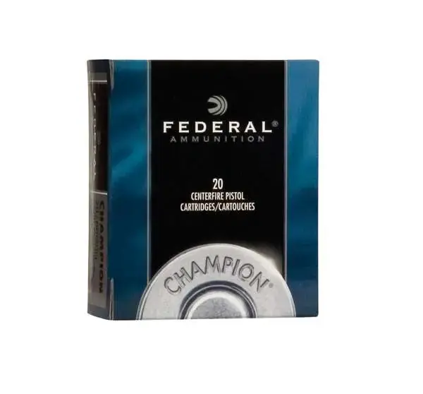 Federal C45LCA Champion Training 45 Colt (LC) 225 gr Semi-Wadcutter Hollow Point (SWCHP) 20 Round Box
