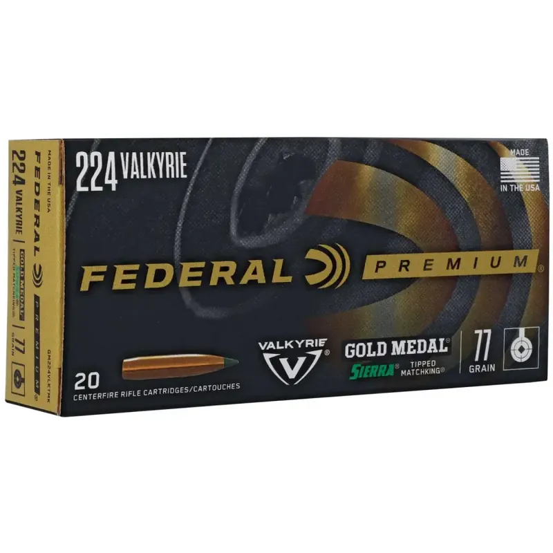 FED GM224VLKTMK 224VAL 77 TP MTCHKNG 20 Round Box