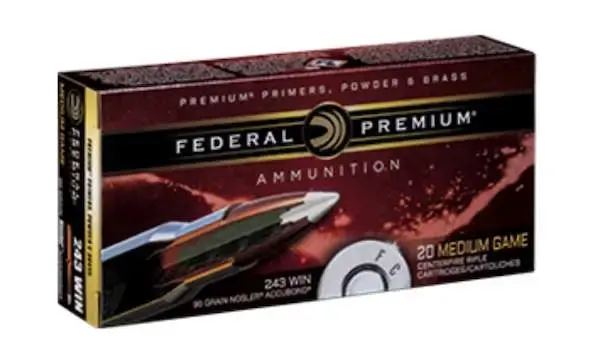 Federal P308A1 Premium 308 Win 165 gr Nosler Accubond (AB) 20 Round Box