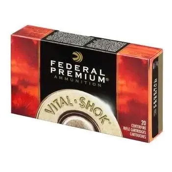 Federal P375T4 Premium 375 H&H Mag 250 gr Trophy Bonded Bear Claw (TBBC) 20 Round Box