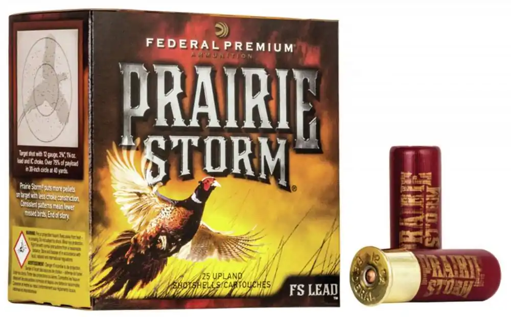 Federal PF154FS6 Prairie Storm 12 Gauge 2.75 1 1/4 oz 6 Shot 25 Round Box