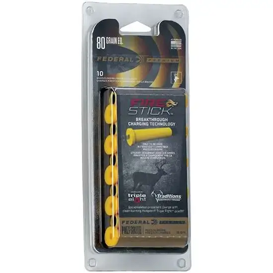 Federal PMZFS80T8 FireStick 50 Cal 80 gr 10