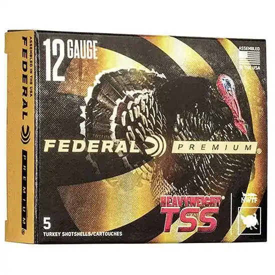 Federal PTSSX197F79 Premium Turkey Heavyweight TSS 12 Gauge 3 2 oz 7,9 Shot 5 Round Box (Combo)