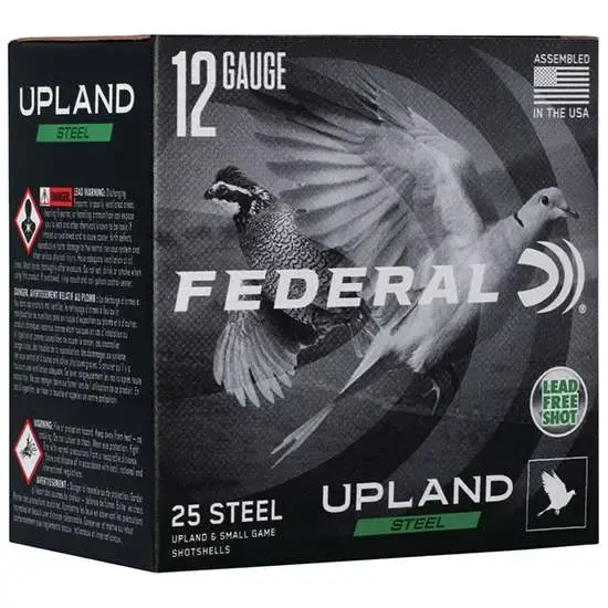 Federal USH12275 Field & Range 12 Gauge 2.75 1 oz 7.5 Shot 25 Round Box