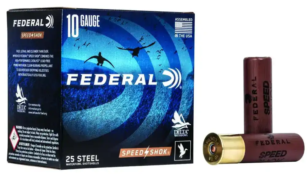 Federal WF107T Speed-Shok 10 Gauge 3.5 1 1/2 oz T Shot 25 Round Box