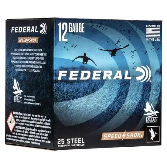 Federal WF1684 Speed-Shok Waterfowl 16 Gauge 2.75 15/16 oz 4 Shot 25 Round Box