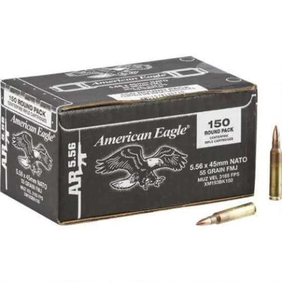 Federal Lake City XM193 5.56 NAT
