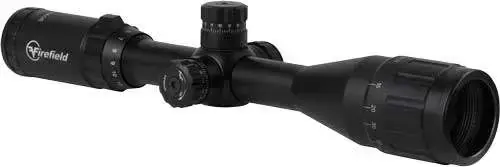 Firefield FF13043 Tactical Rifle 3-12x 40mm AO Obj 39.30-13.10 ft @ 100 yds FOV 1" Tube Black Matte Finish Illuminated Red/Green Mil-Dot (SFP)