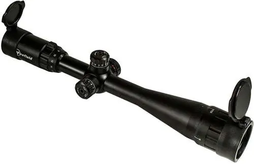 Firefield FF13044 Tactical Rifle 4-16x 42mm AO Obj 26.2-6.9 ft @ 100 yds FOV 1" Tube Black Matte Finish Illuminated Red/Green Mil-Dot (SFP)