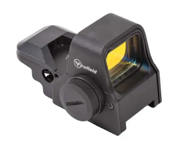 Firefield FF26025 Impact XLT 1x 33x24mm 4 Pattern MOA Red Dot CR2032 Lithium Black Matte