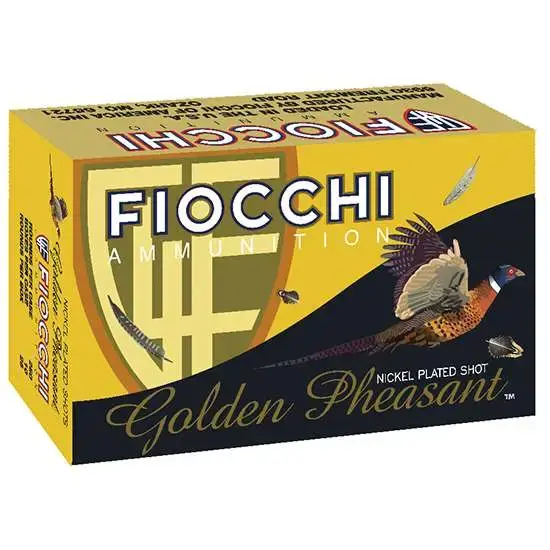 Fiocchi 12GPX4 Golden Pheasant 12 Gauge 2.75 1 3/8 oz 4 Shot 25 Round Box