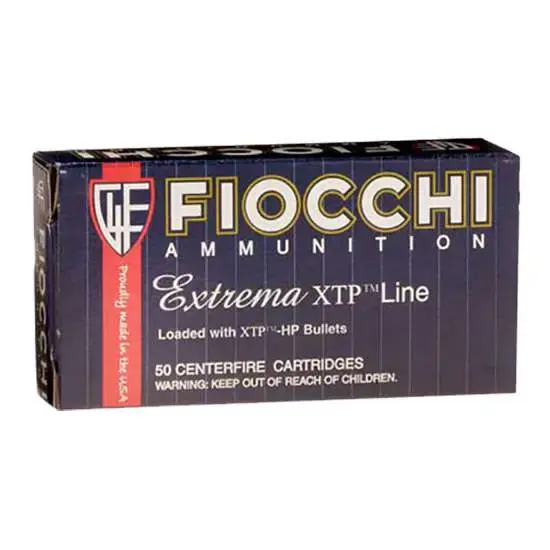 Fiocchi 40XTP25 Extrema 40 S&W 155 gr XTP Hollow Point 25 Round Box