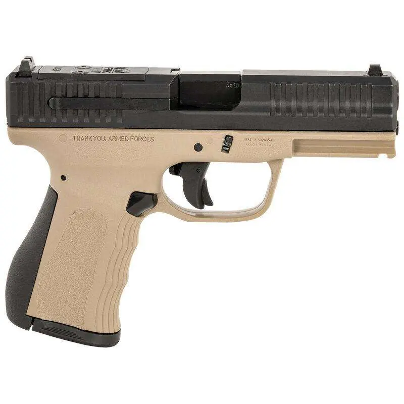 FMK G9C1EP Elite Plus 9mm Luger Single 4.50" 14+1 Black Polymer Grip/Frame Grip Black Carbon Steel Slide