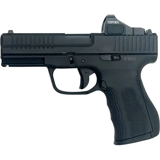 FMK G9C1ESS Elite Optic Ready 9mm Luger 4" 14+1 Stainless Steel Slide Black Polymer Grip