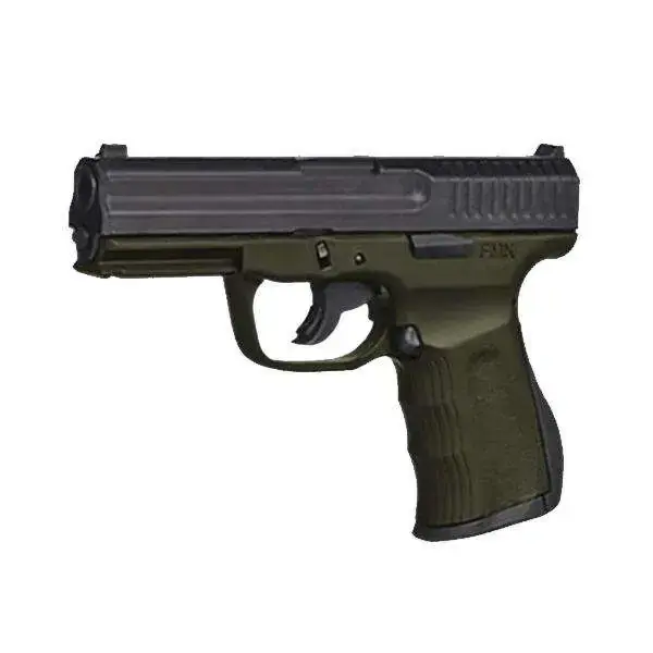 FMK G9C1G2OD 9C1 G2 FAT 9mm Luger 4" 14+1 OD Green Black Carbon Steel Slide OD Green Polymer Grip