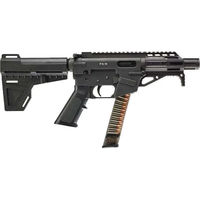 FX-9 9mm AR Style 4.5" Pistol uses Glock style mags