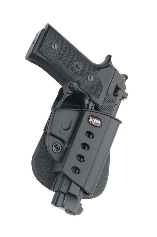 Fobus BRV Evolution Belt Paddle Beretta Vertec/Taurus 92,99 w/Rail Plastic Black