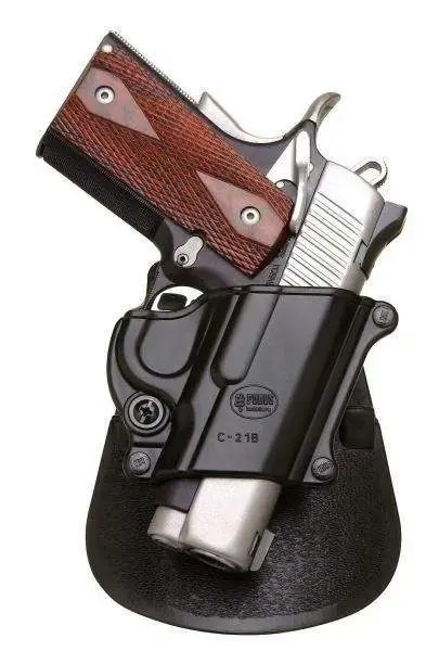 Fobus BS2 Standard Belt Paddle Bersa Thunder 380 Plastic Black