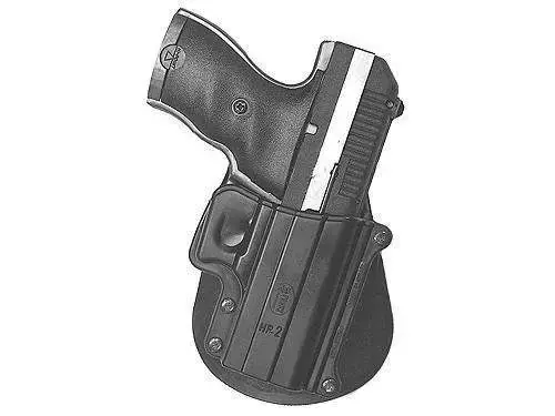 Fobus HP2 Standard Belt Paddle Hi-Point 9mm/380 RH Plastic Black