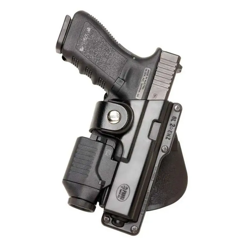 Fobus RBT19 Tactical Paddle Black Polymer Belt for Glock 19,23,32 w/Tactical Light or Laser Right Hand