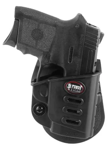 Fobus SWBGLH Evolution Belt Paddle LH S&W Bodyguard Plastic Black