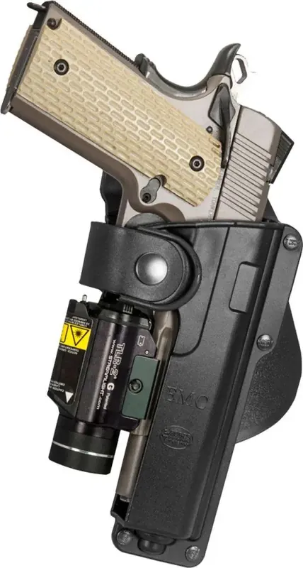 TACTICAL PADDLE RH 1911 FULL SZ W/ LASER OR LIGH