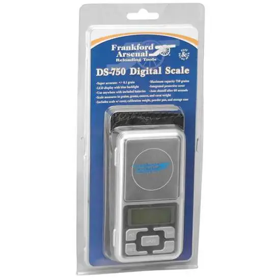 Frankford Arsenal 205205 DS-750 Digital Reloading Scale Multi-Caliber