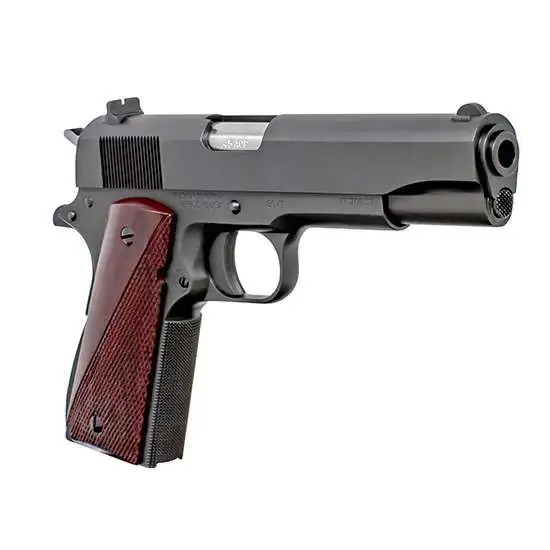 FUSION PRECISION 1911GOVERNMENT45 Freedom Government (Gi) 45 ACP 5" 8+1 Black Oxide Black Steel Cocobolo Grip