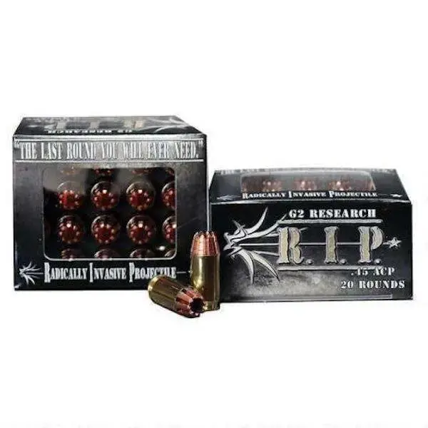 G2 Research R.I.P. Ammo .45 ACP