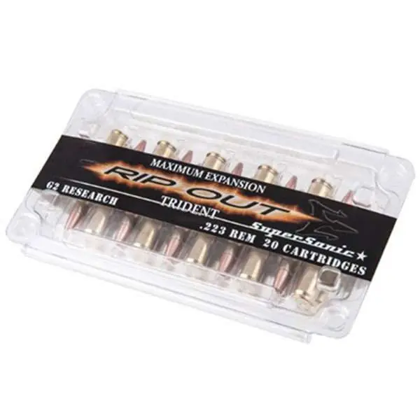 G2 Research RIP 223 RIP 223 Trident SuperSonic 223 Rem 65GR HP 20Bx/18Cs