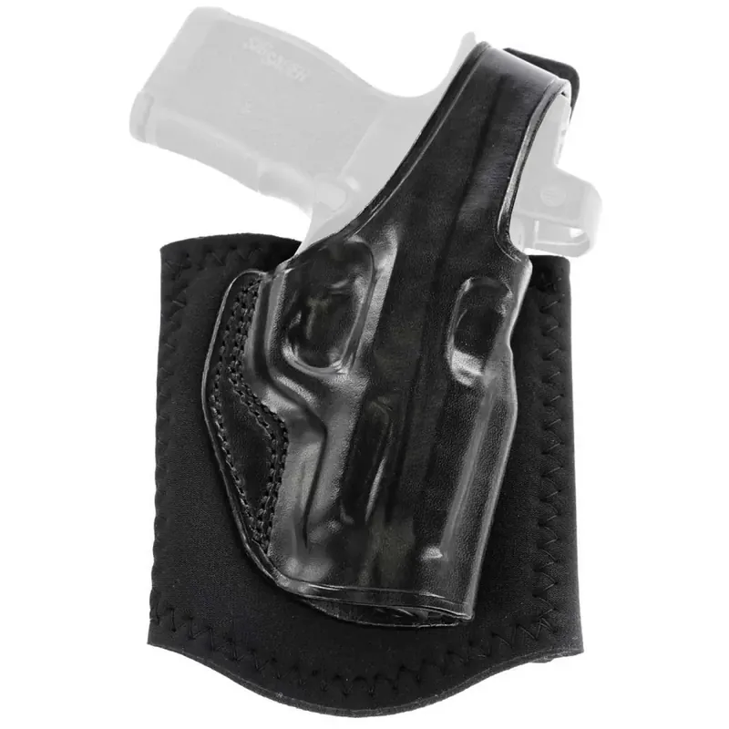Galco AG870RB Ankle Glove Fits Ankles up to 13" Black Leather Ankle Sig P365XL w/o Red Dot Right Hand